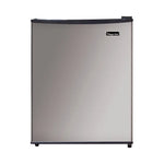 Magic Chef 2.4 cu. ft. Compact Stainless Steel Refrigerator with Reversible Storage Door