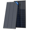 Solar panel with text 