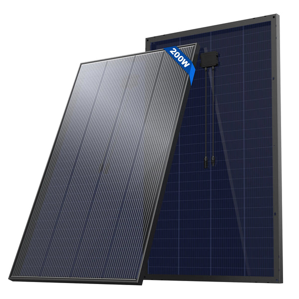 Solar panel with 