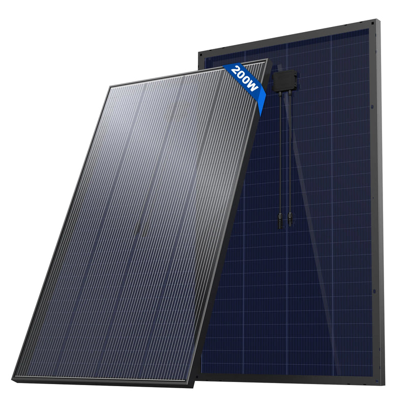 Solar panel with 