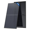 Solar panel with 250W label on a white background
