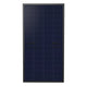Solar panel with grid pattern on a white background