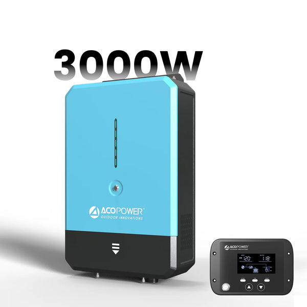 ACOPOWER 3000W All-in-One Pure Sine Wave Solar Power Inverter Charger with MPPT Controller