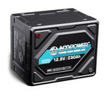 ACOPOWER Li-Cube 12.8V 230Ah LiFePO4 Lithium RV and Van Deep Cycle Battery with Smart BMS Multiple Pack Sizes (1-6)