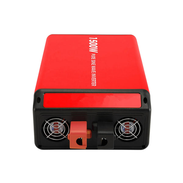 ACOPOWER HY-INV1.5KW 1500W 12V Pure Sine Wave Power Inverter with Remote Control