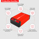 ACOPOWER HY-INV1.5KW 1500W 12V Pure Sine Wave Power Inverter with Remote Control