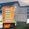 ACOPOWER 12.8V 200Ah LiFePO4 Lithium 4000+ Cycles Smart BMS Deep Cycle RV Solar Marine Home Storage Battery