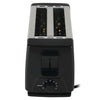 Brentwood 2-Slice Toaster Extra-Wide Slots Stainless Steel