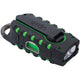 Eton Scorpion II Rugged Portable Multi-Purpose LED Flashlight and Radio, AM/FM/NOAA Weather Band, Solar/Crank Power, and USB Smartphone Charger - Black/Green