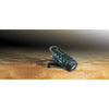 Eton Scorpion II Rugged Portable Multi-Purpose LED Flashlight and Radio, AM/FM/NOAA Weather Band, Solar/Crank Power, and USB Smartphone Charger - Black/Green