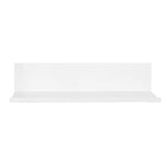 Hangman No-Stud Floating Wall Shelf, 12” x 4.63”, Aluminum, 30 lbs. Capacity
