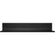 Hangman No-Stud Floating Wall Shelf, 18” x 4.63”, Aluminum, Black, 30 lbs. Capacity