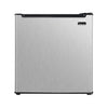 Magic Chef 1.7 cu ft Stainless Steel Compact Mini Refrigerator with Door storage