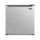 Magic Chef 1.7 cu ft Stainless Steel Compact Mini Refrigerator with Door storage