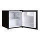Magic Chef 1.7 cu ft Stainless Steel Compact Mini Refrigerator with Door storage