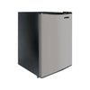 Magic Chef 2.4 cu. ft. Compact Stainless Steel Refrigerator with Reversible  Storage Door