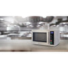 Four à micro-ondes commercial Magic Chef MCCM910ST de 0,9 pi cu, 900 watts, acier inoxydable, appareil de cuisine professionnel