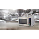 Four à micro-ondes commercial Magic Chef MCCM910ST de 0,9 pi cu, 900 watts, acier inoxydable, appareil de cuisine professionnel