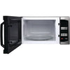 Four micro-ondes de comptoir Magic Chef MCM1611ST de 1,6 pi³ (1100 W), acier inoxydable avec boîtier noir, 11 niveaux de puissance