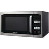 Four micro-ondes de comptoir Magic Chef MCM1611ST de 1,6 pi³ (1100 W), acier inoxydable avec boîtier noir, 11 niveaux de puissance