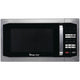 Four micro-ondes de comptoir Magic Chef MCM1611ST de 1,6 pi³ (1100 W), acier inoxydable avec boîtier noir, 11 niveaux de puissance