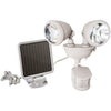 Maxsa Solar Dual-Head LED  Motion Sensor Security Spotlight