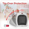 BLACK+DECKER 1,500 Watt Max Ceramic Compact Portable Space Heater with Built-in carry handle & overheat protection