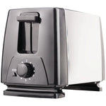 Brentwood 2-Slice Toaster Extra-Wide Slots Stainless Steel