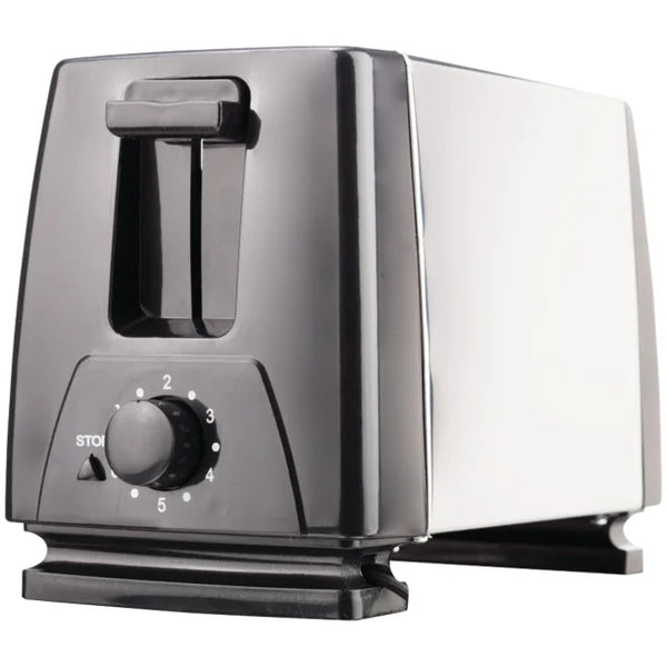 Brentwood 2-Slice Toaster Extra-Wide Slots Stainless Steel