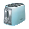 Brentwood 800W Cool-Touch 2-Slice Extra-Wide Slots 6 Levels Defrost Reheat and Cancel Button Toaster