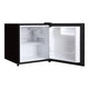 Magic Chef Compact Mini Refrigerator  1.7 cu. ft. Reversible Door Black