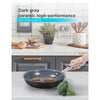 BLACK+DECKER™ 3-Piece 8”, 10”, and 12” Ceramic and Aluminum Skillet Cookware Set,