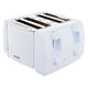 Brentwood 1300W 4-Slice 2 Control Knob Six Levels Stainless Steel Toasters