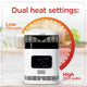 BLACK+DECKER™ 1500 Watt Portable 360° Ceramic Space Heater with Digital Display and Remote