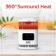 BLACK+DECKER™ 1500 Watt Portable 360° Ceramic Space Heater with Digital Display and Remote