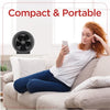 BLACK+DECKER Portable 1500 Watt  Electric 2 and 1 Space Heater and Fan Digital Thermostat with overheat protection