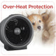 BLACK+DECKER Portable 1500 Watt  Electric 2 and 1 Space Heater and Fan Digital Thermostat with overheat protection