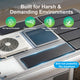 ACOPOWER 100W Slim Monocrystalline Solar Panel 12V High-Efficiency Compact Off-Grid Battery Charger