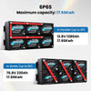 ACOPOWER Li-Cube 12.8V 230Ah LiFePO4 Lithium RV and Van Deep Cycle Battery with Smart BMS Multiple Pack Sizes (1-6)
