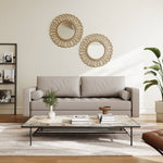 Modern Faux Leather Loveseat Sofa with Pillows & Solid Hardwood Legs – Beige, Ivory, Orange, Grey, Black