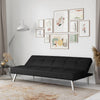 Twin Convertible Futon Sofa Bed Polyester Blend 7-inch