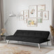 Twin Convertible Futon Sofa Bed Polyester Blend 7-inch
