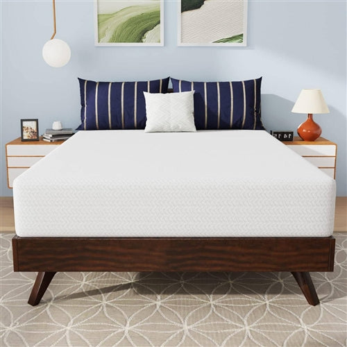 Essentials Memory Foam Mattress 10" Medium Firm Charcoal Infused Cooling