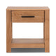 Fast Furnishings Farmhouse Traditional Rustic Solid Wood 1-Drawer End Table Nightstand 22.5"H x 22.25"W x 17"D