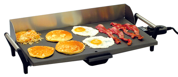Broil King 29" Electric Griddle – 21"x12" Non-Stick Commercial Griddle – Thermostatic Control – Countertop Cooking Surface