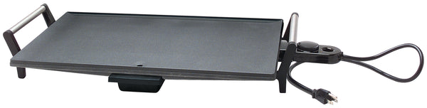 Broil King PCG-5 20" Aluminum Electric Griddle – Nonstick Portable Countertop Griddle – Compact Space-Saving Design