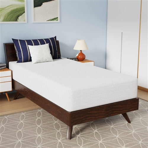 Essentials Memory Foam Mattress 10" Medium Firm Charcoal Infused Cooling