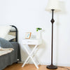 Modern X-Shape Nightstand - Engineered Wood White or Black Finish - 1 Large Storage Drawer - Decorative X-Leg Design - 26" Height