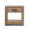 Fast Furnishings Farmhouse Traditional Rustic Solid Wood 1-Drawer End Table Nightstand 22.5"H x 22.25"W x 17"D