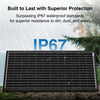 ACOPOWER 200W Rigid Monocrystalline Solar Panel 19.5% Efficiency 12V Off-Grid Battery Charger (1-Pack, 2-Pack, 3-Pack, 4-Pack)